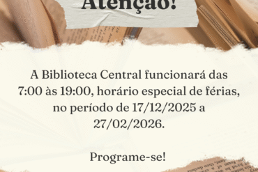 Atenção, usuário!